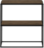 Side Table 2-Tier Stackable Metal Frame