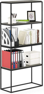 Side Table 2-Tier Stackable Metal Frame