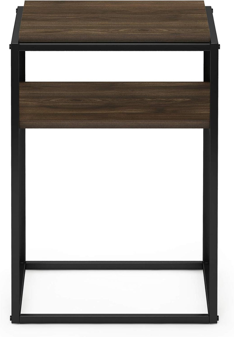Side Table 2-Tier Stackable Metal Frame