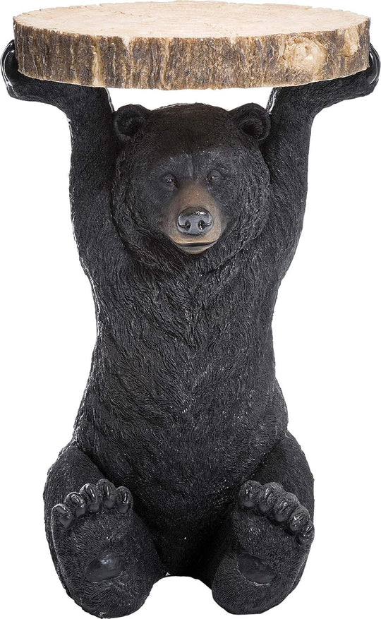 Side Table Animal Bear 33CM Diameter Accent