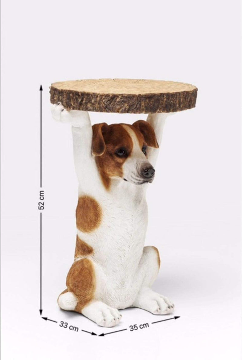 Side Table Animal Tiger Motif Gift Idea Round