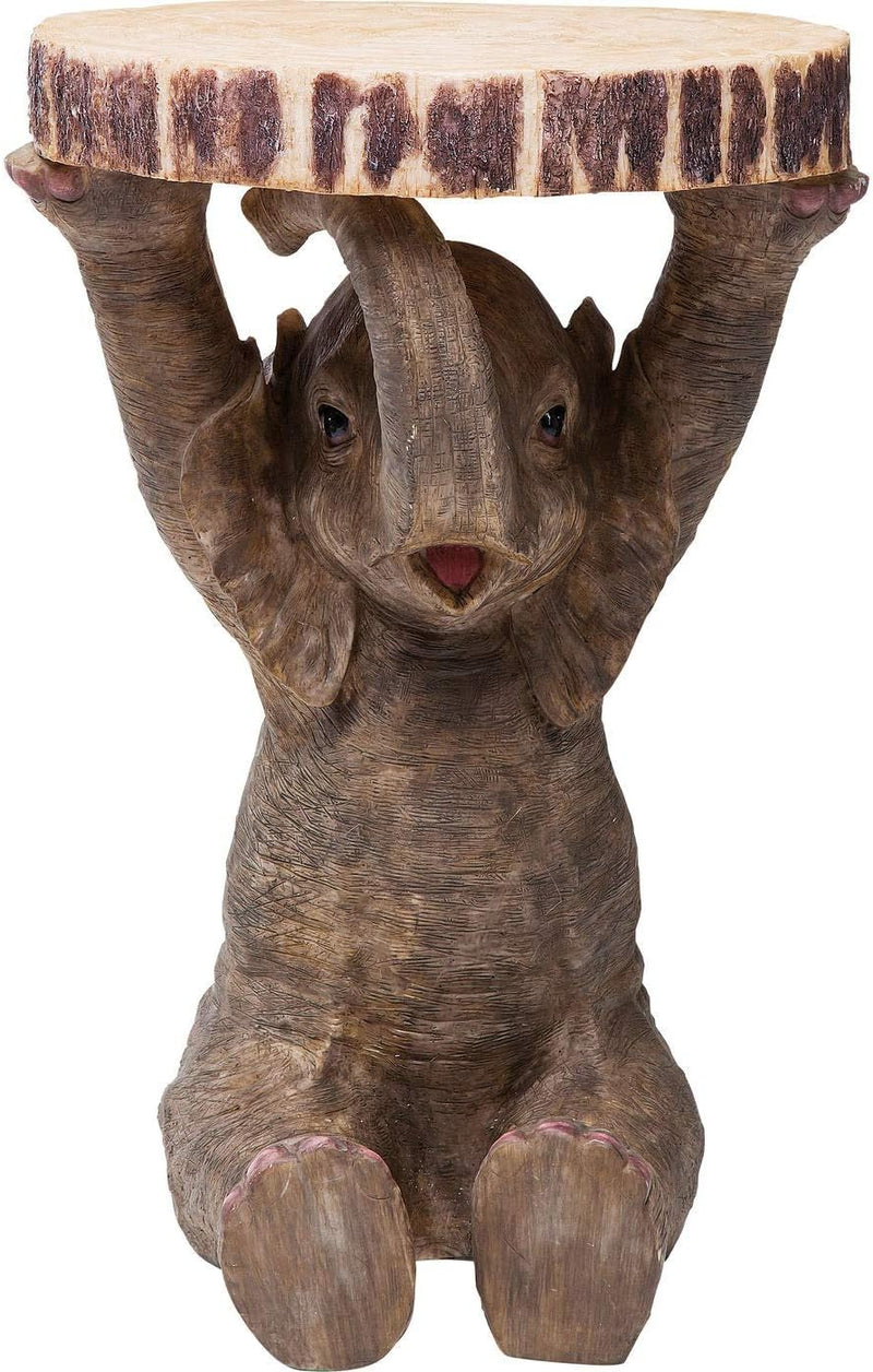 Side Table Animal Elefant 51x35x32CM Accent Sofa