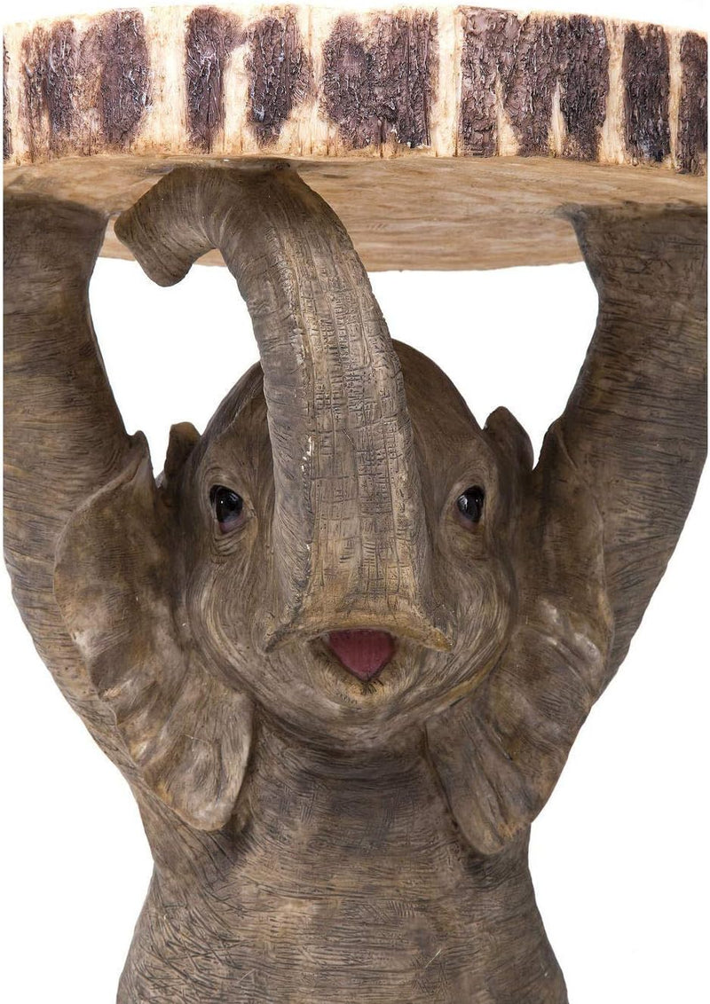 Side Table Animal Elefant 51x35x32CM Accent Sofa