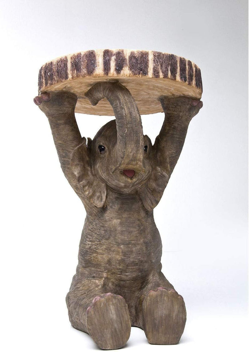 Side Table Animal Elefant 51x35x32CM Accent Sofa