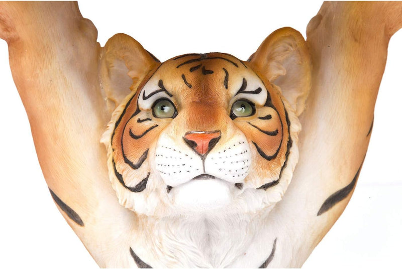 Side Table Animal Tiger Motif Gift Idea Round