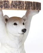 Side Table Animal Tiger Motif Gift Idea Round