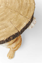 Side Table Animal Tiger Motif Gift Idea Round
