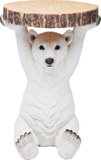 Side Table Animal Tiger Motif Gift Idea Round