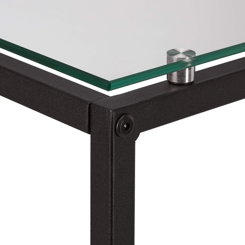 Side Table C-Shape Industrial Design