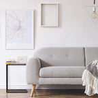 Side Table C-Shape Industrial Design