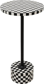 Side Table Domero Geo 25CM Diameter Round Wood