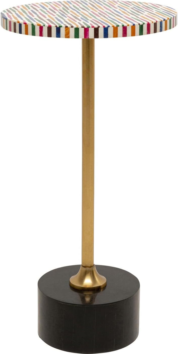 Side Table Domero Geo 25CM Diameter Round Wood