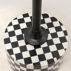 Side Table Domero Geo 25CM Diameter Round Wood