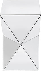 Side Table Luxury Triangle 54x32x32CM Accent Sofa