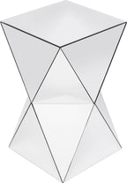 Side Table Luxury Triangle 54x32x32CM Accent Sofa