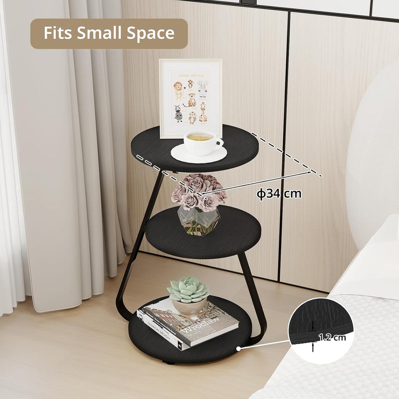 Side Table Small Round Coffee