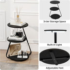 Side Table Small Round Coffee