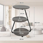 Side Table Small Round Coffee