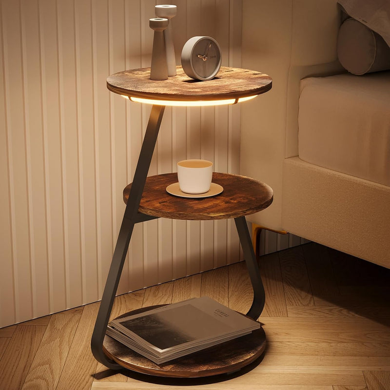 Side Table Small Round Coffee