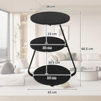 Side Table Small Round Coffee