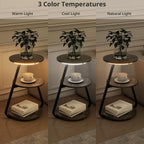 Side Table Small Round Coffee