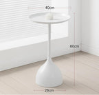 Side Tables Modern Round Accent Small Bedside End (Set of 2)