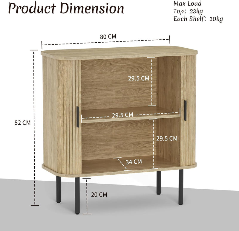 Sideboard Buffet Storage Cabinet for Living Room Kitchen