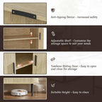 Sideboard Buffet Storage Cabinet for Living Room Kitchen