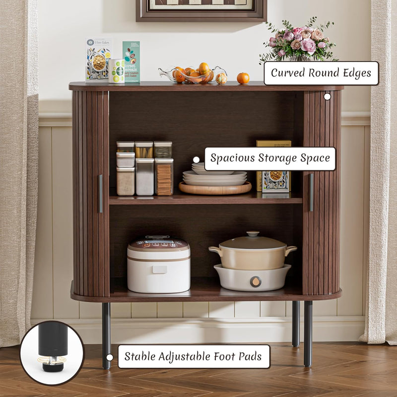 Sideboard Buffet Storage Cabinet for Living Room Kitchen