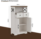 Sideboard Cabinet Kitchen Storage with 2 Drawers