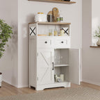 Sideboard Cabinet Kitchen Storage with 2 Drawers