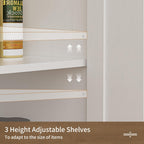 Sideboard Cabinet Kitchen Storage with 2 Drawers