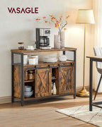 Sideboard with 2 Sliding Barn Doors