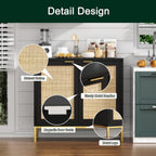 Sideboard Storage Cabinet Modern Kitchen Cupboard