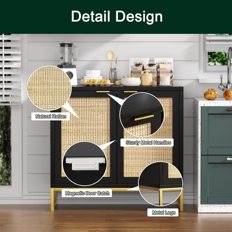 Sideboard Storage Cabinet Modern Kitchen Cupboard