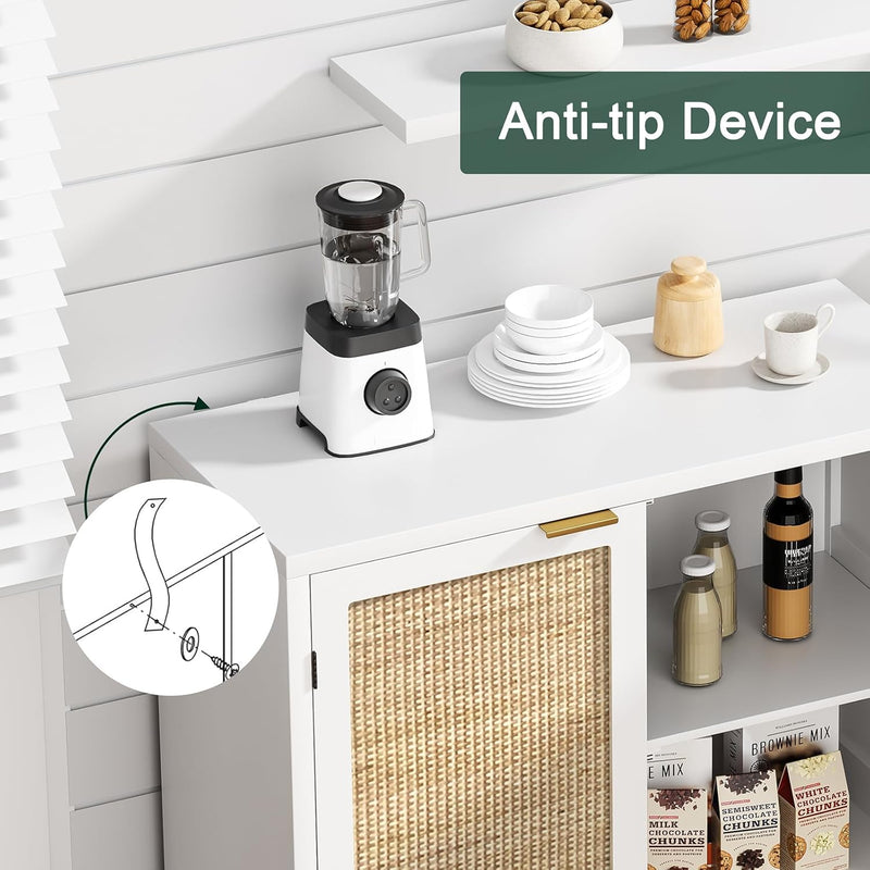 Sideboard Storage Cabinet Modern Kitchen Cupboard