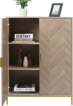 Sideboard Storage Cabinet with 3 Adjustable Shelves