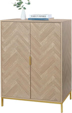 Sideboard Storage Cabinet with 3 Adjustable Shelves