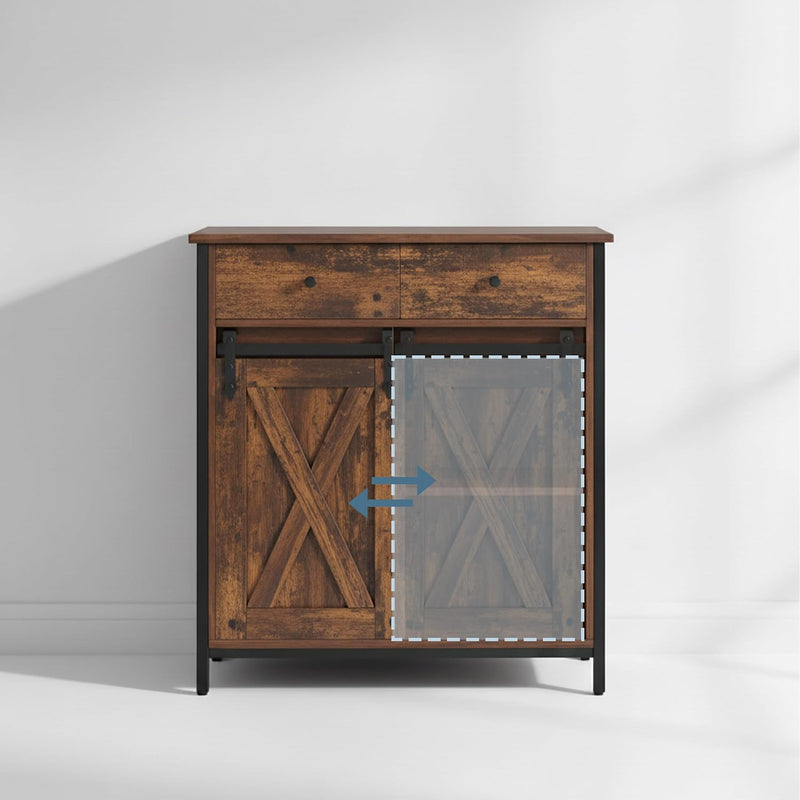 Sideboard with Sliding Door