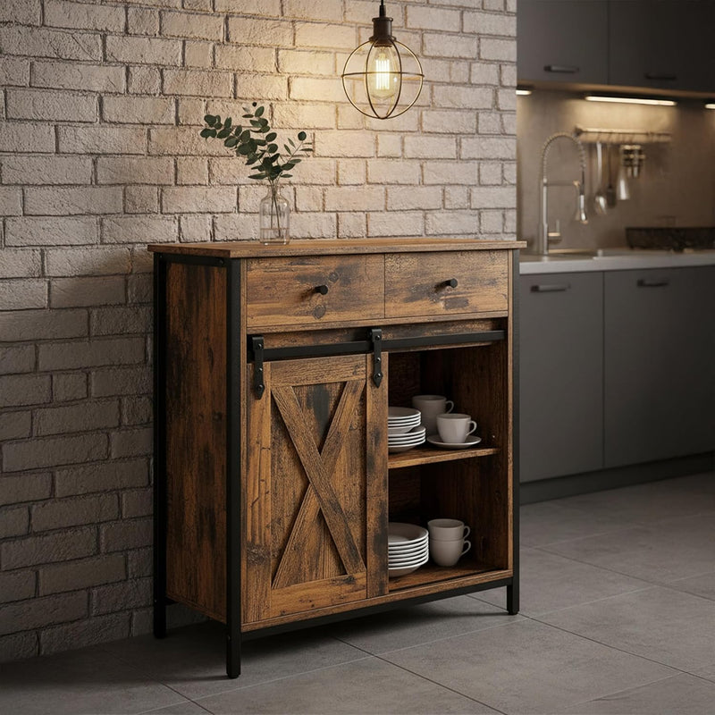Sideboard with Sliding Door
