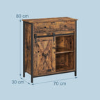 Sideboard with Sliding Door