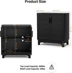 Sideboard Wooden Buffet Storage Cabinet for Living Room