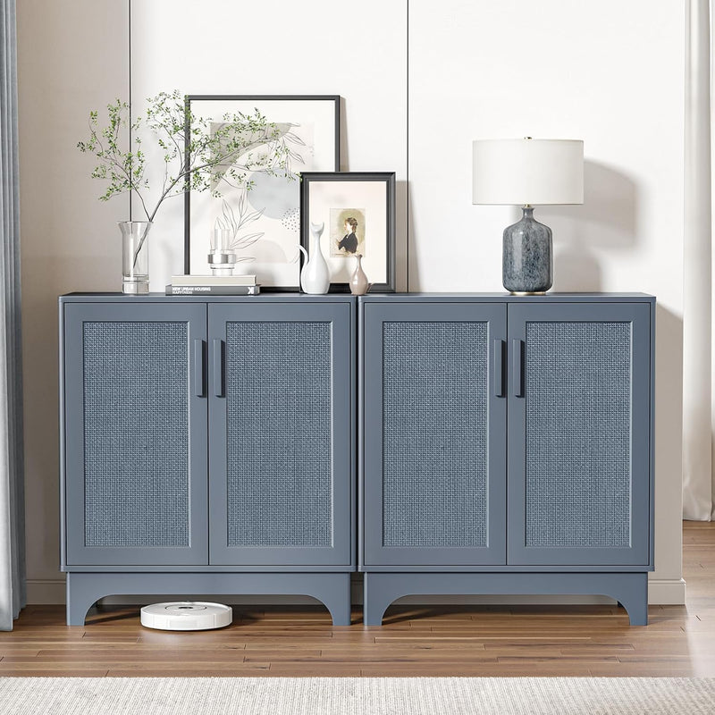 Sideboard Wooden Buffet Storage Cabinet for Living Room