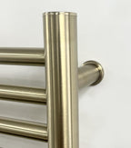 Siena Brushed Brass Electric Heated Towel Rail 500MM