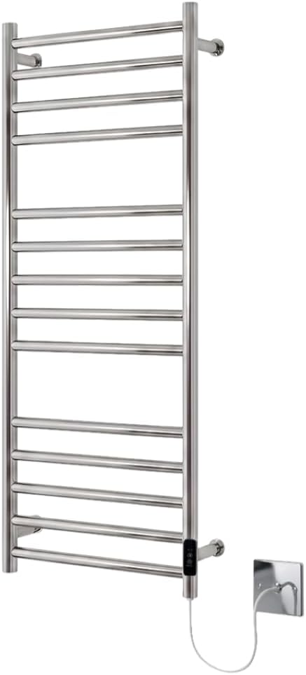 Siena Stainless Steel Electric Heated Towel Rail 400MM
