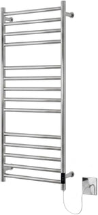 Siena Stainless Steel Electric Heated Towel Rail 400MM
