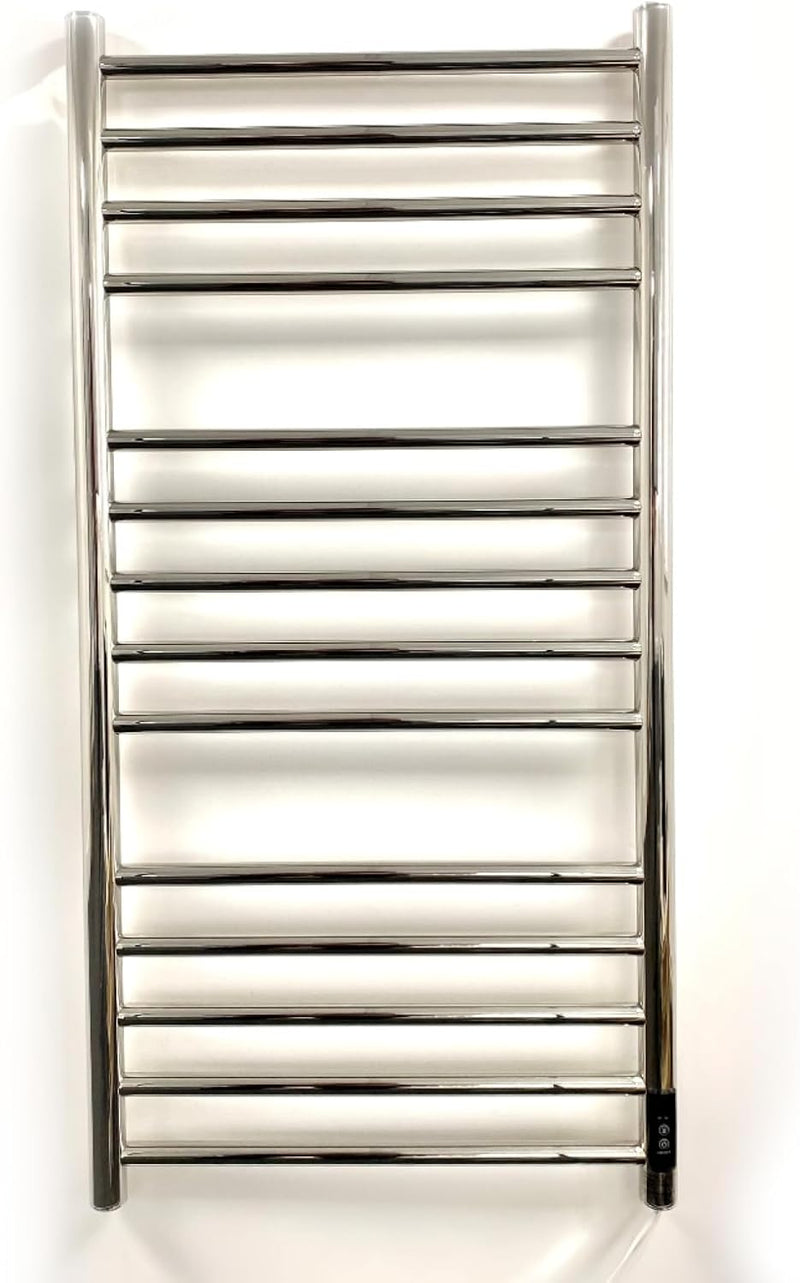 Siena Stainless Steel Electric Heated Towel Rail 400MM
