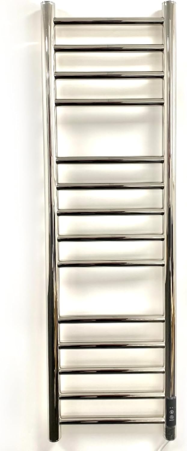 Siena Stainless Steel Electric Heated Towel Rail 400MM