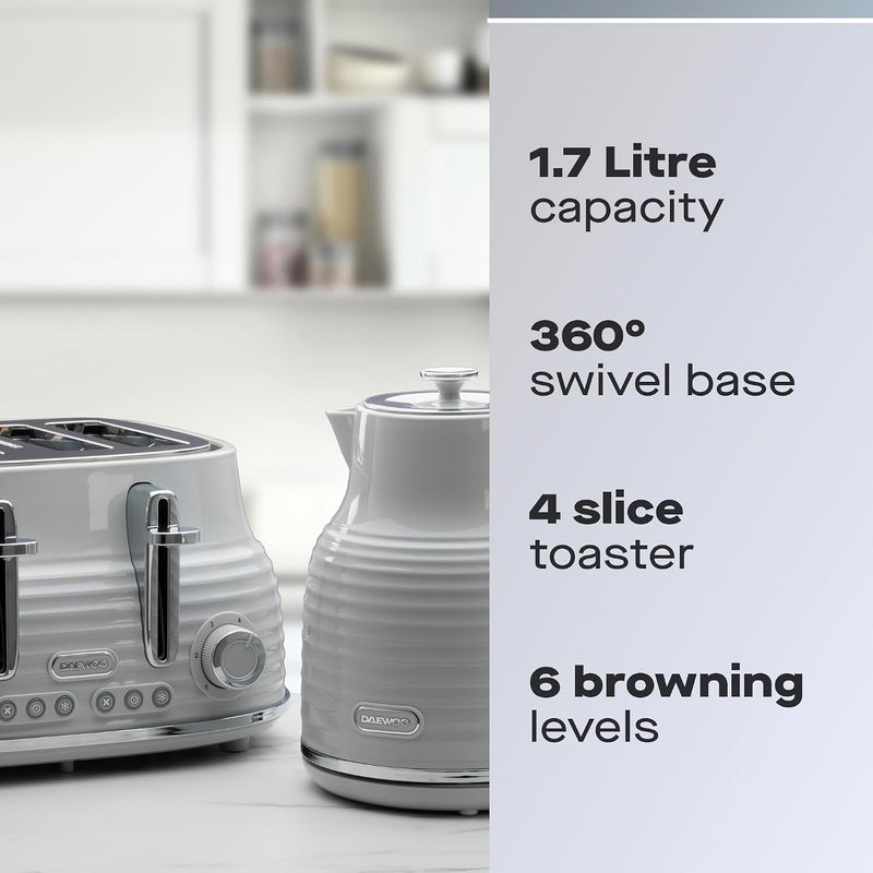 Sienna Kettle and Toaster Set 1.7L 3KW Rapid