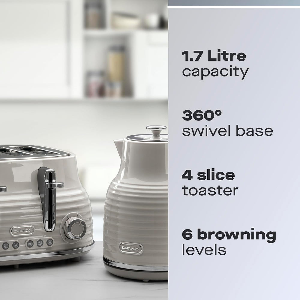 Sienna Kettle and Toaster Set 1.7L 3KW Rapid